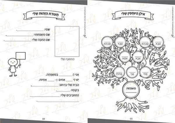 חוברת עבודה בנושא המשפחה2 (1)