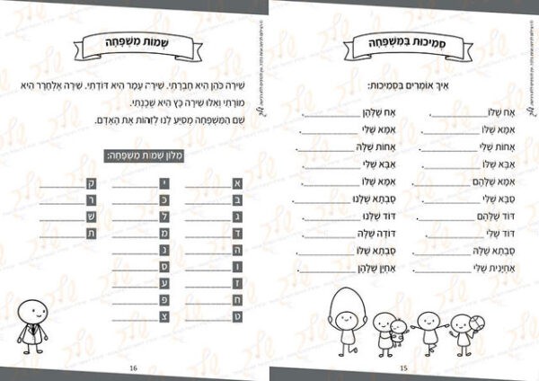 חוברת עבודה בנושא המשפחה2 (3)