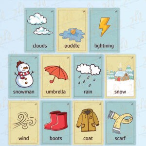 כרטיסיות winter words