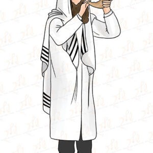 בעל תוקע - צבעוני - סימן מים