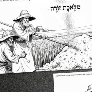 דף צביעה מלאכת זורה_הדמיה